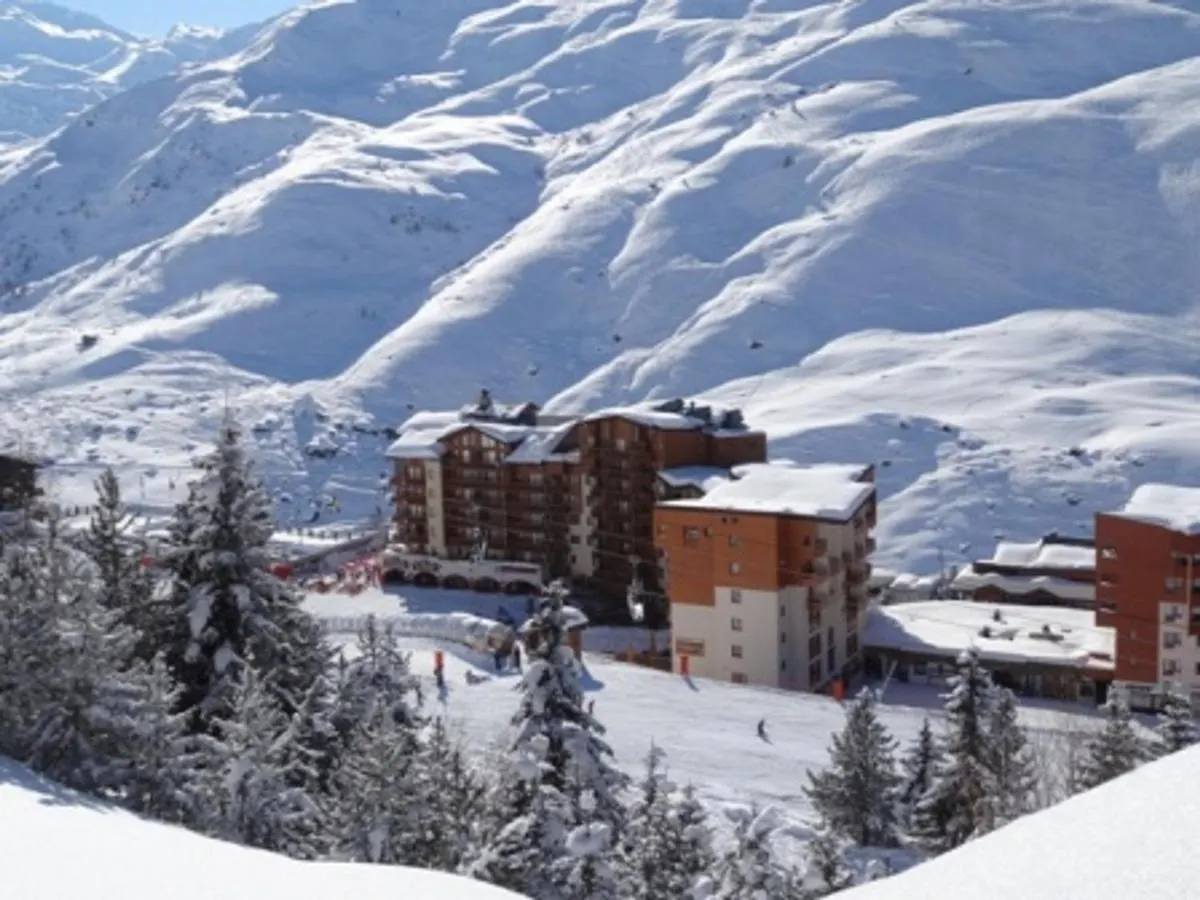 アパート Studio 4 Pers, Pied Des Pistes - Residence Carlines I, Les Menuires, Quartier Anime Des Bruyeres - Fr-1-178-346 サン・マルタン・ド・ベルヴィル